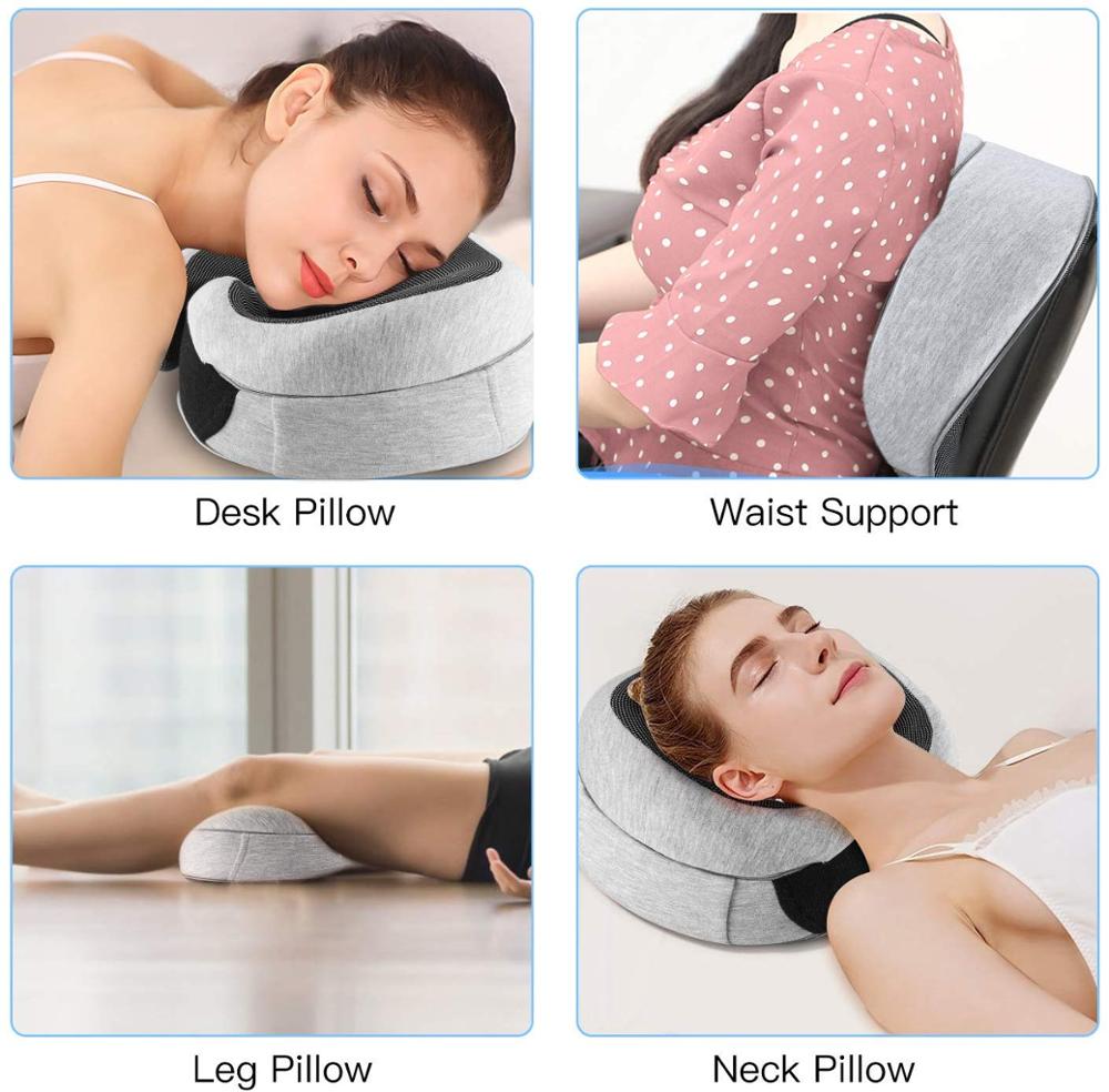 Travel neck pillow kit