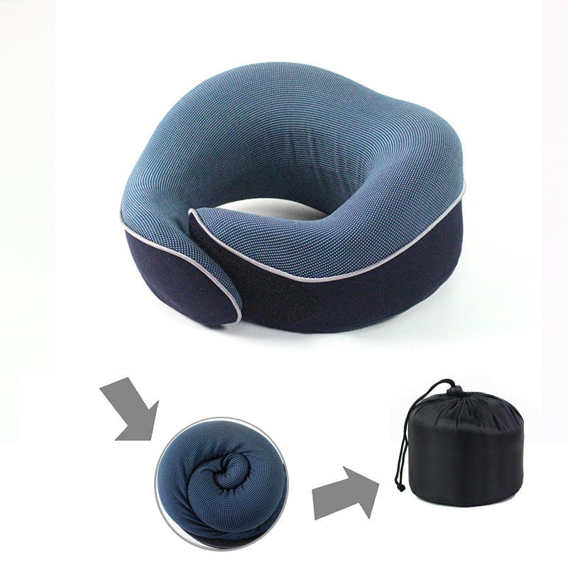 Travel neck pillow kit