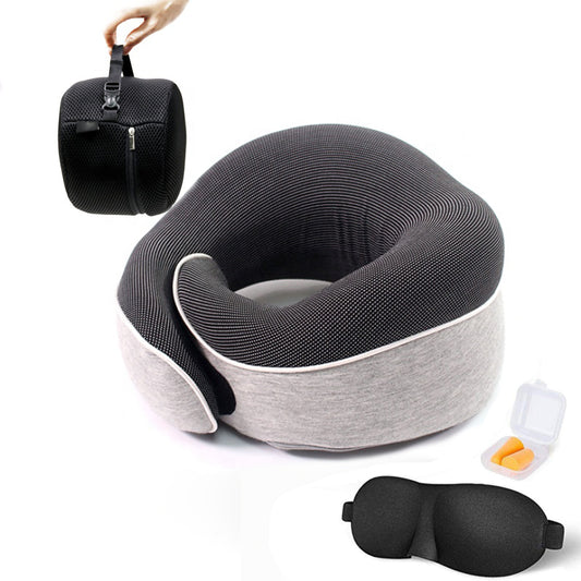 Travel neck pillow kit