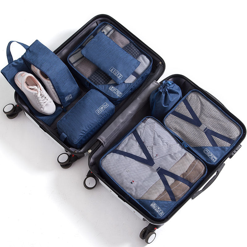 7 in 1 Travel Organizer Bag Set