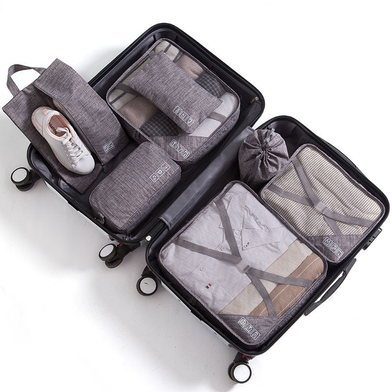 7 in 1 Travel Organizer Bag Set